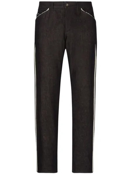 Dolce & Gabbana прямые джинсы, черный