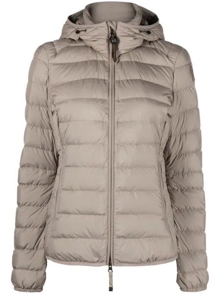 Parajumpers пуховик с капюшоном, серый