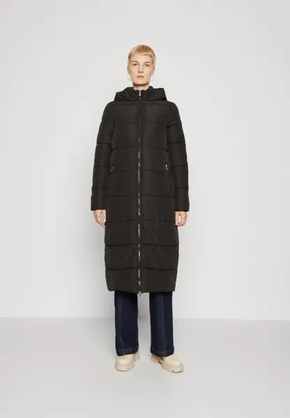 Зимняя куртка ONLY Tall ONLANNA LONG HOOD PUFFER COAT, черный