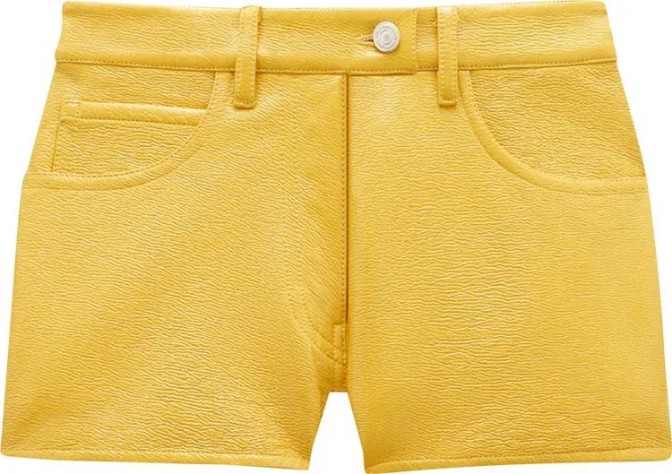 Шорты Courrèges Short 'Ochre', желтый