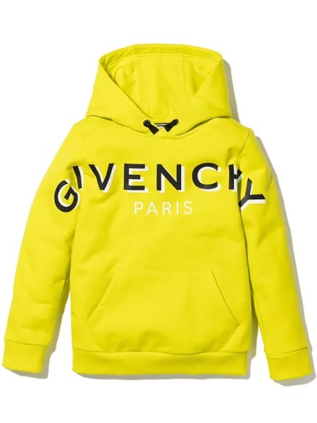 Givenchy Kids толстовка с капюшоном и логотипом