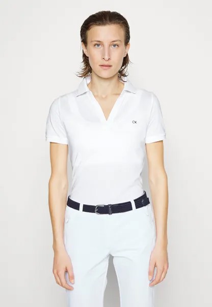 Рубашка поло Calvin Klein, белый