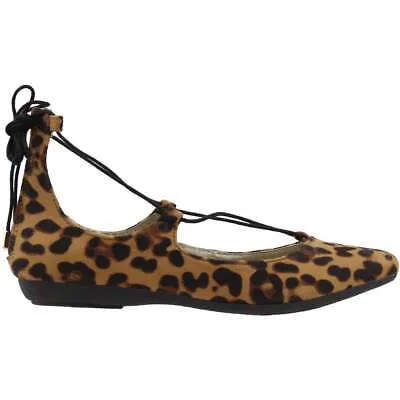 Женские коричневые туфли Sugar Starrstruck с леопардовым принтом на шнуровке повседневные STARRSTRUCK-LEO