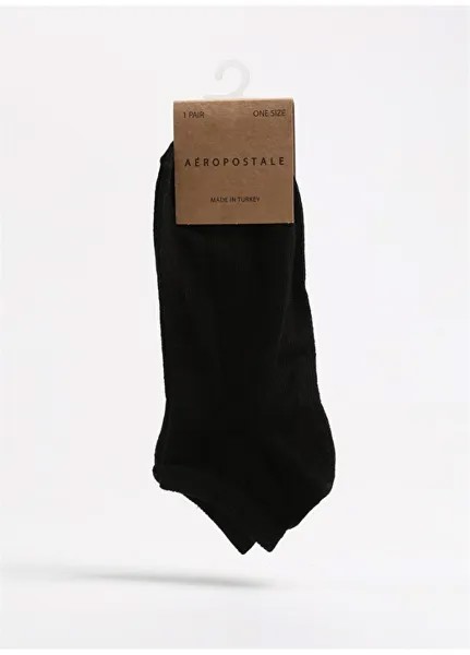 Черные женские носки-пинетки Aeropostale