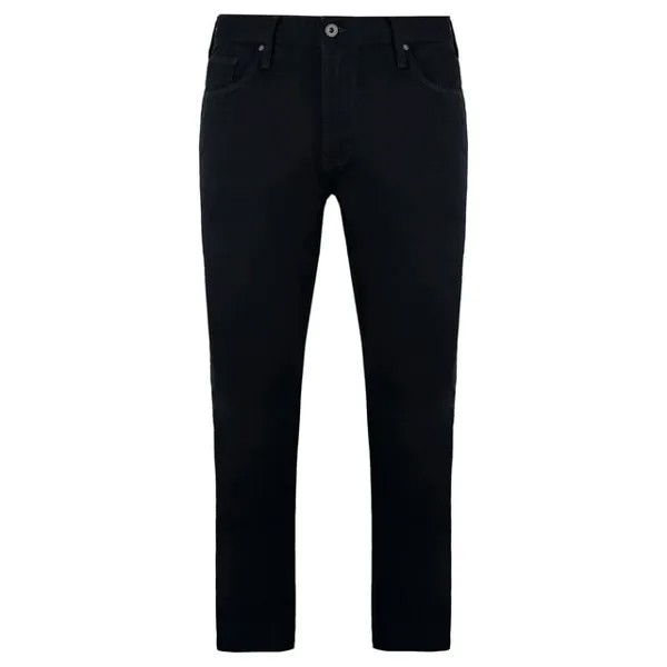 Мужские черные джинсы узкого кроя J06 Emporio Armani, черный