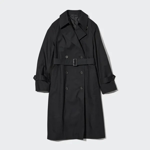 Плащ женский UNIQLO 450562COL09 черный L (доставка из-за рубежа)