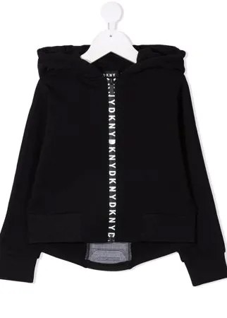 Dkny Kids худи на молнии с логотипом