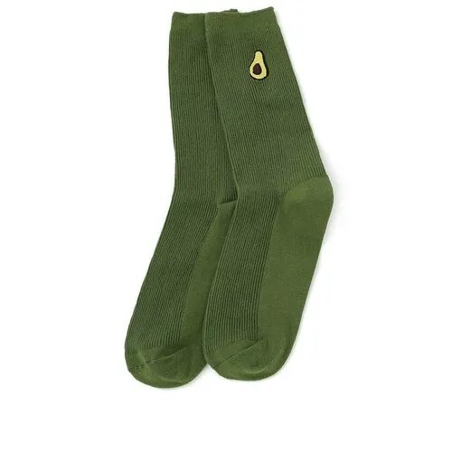 Носки Frida, размер 36-44, хаки, зеленый