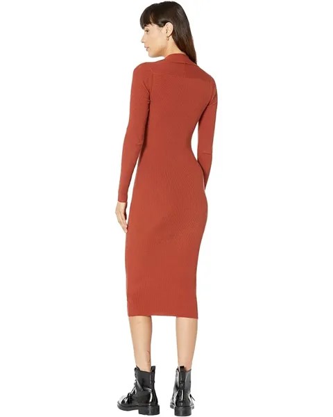 Платье AllSaints Rea Dress, цвет Garnet Red