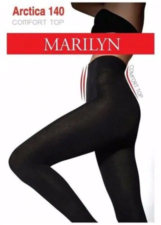 Колготки Marilyn Arctica Comfort Top, 140 den, размер 3, черный