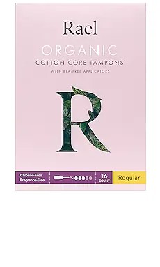 Тампоны organic cotton - Rael