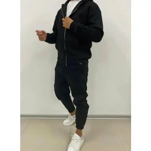 Костюм SPORT COLLECTION, размер 48, черный