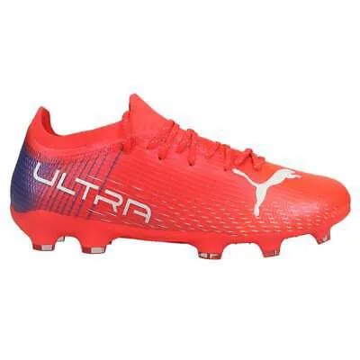 Футбольные бутсы Puma Ultra 2.3 Firm GroundAg Молодежные мальчики Красные кроссовки Спортивная обувь