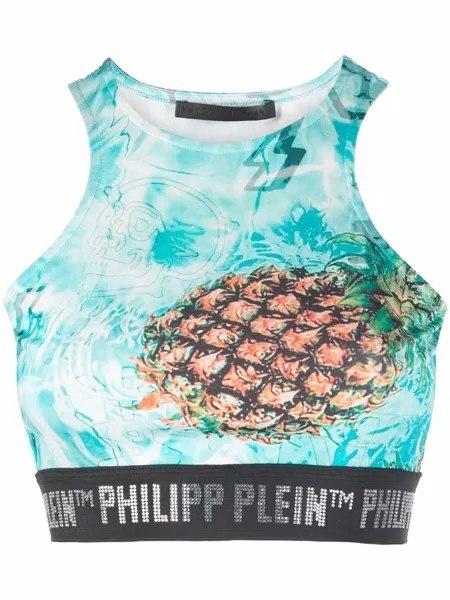 Philipp Plein топ Pineapple Skies