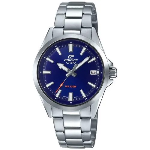 Наручные часы CASIO Edifice, серебряный, синий