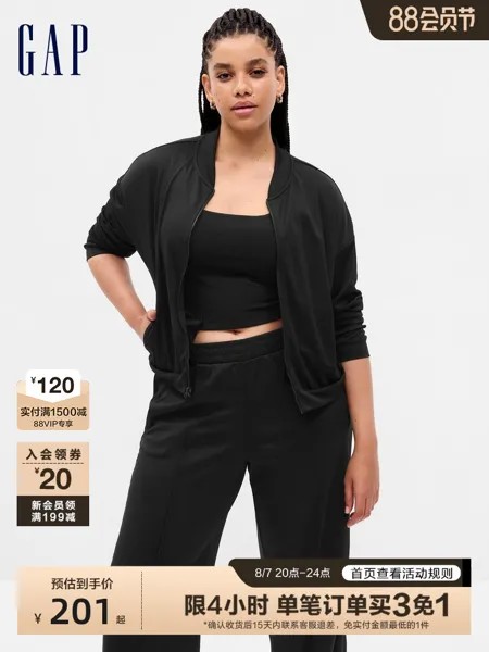 Куртка женская Gap короткая, черный