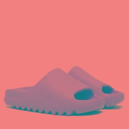 Сланцы adidas Originals YEEZY Slide, цвет бежевый, размер 46 EU