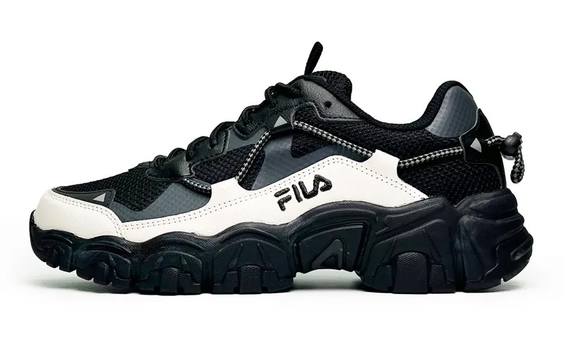 Кроссовки FILA Cat Claw Lifestyle Shoes Unisex Low-top Black/white, черный