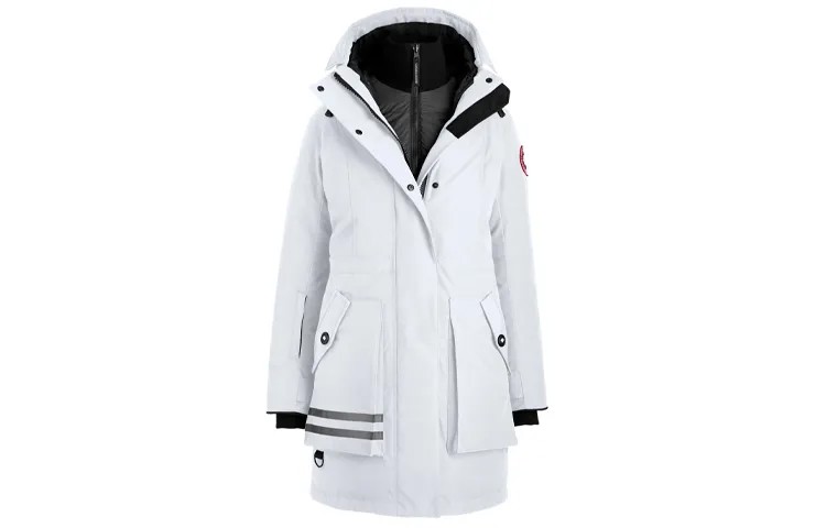 Женский пуховик Canada Goose, Белый