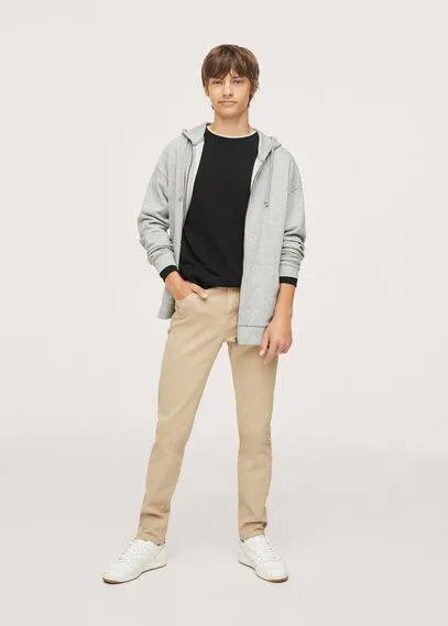 Брюки regular-fit из хлопка - Sergi