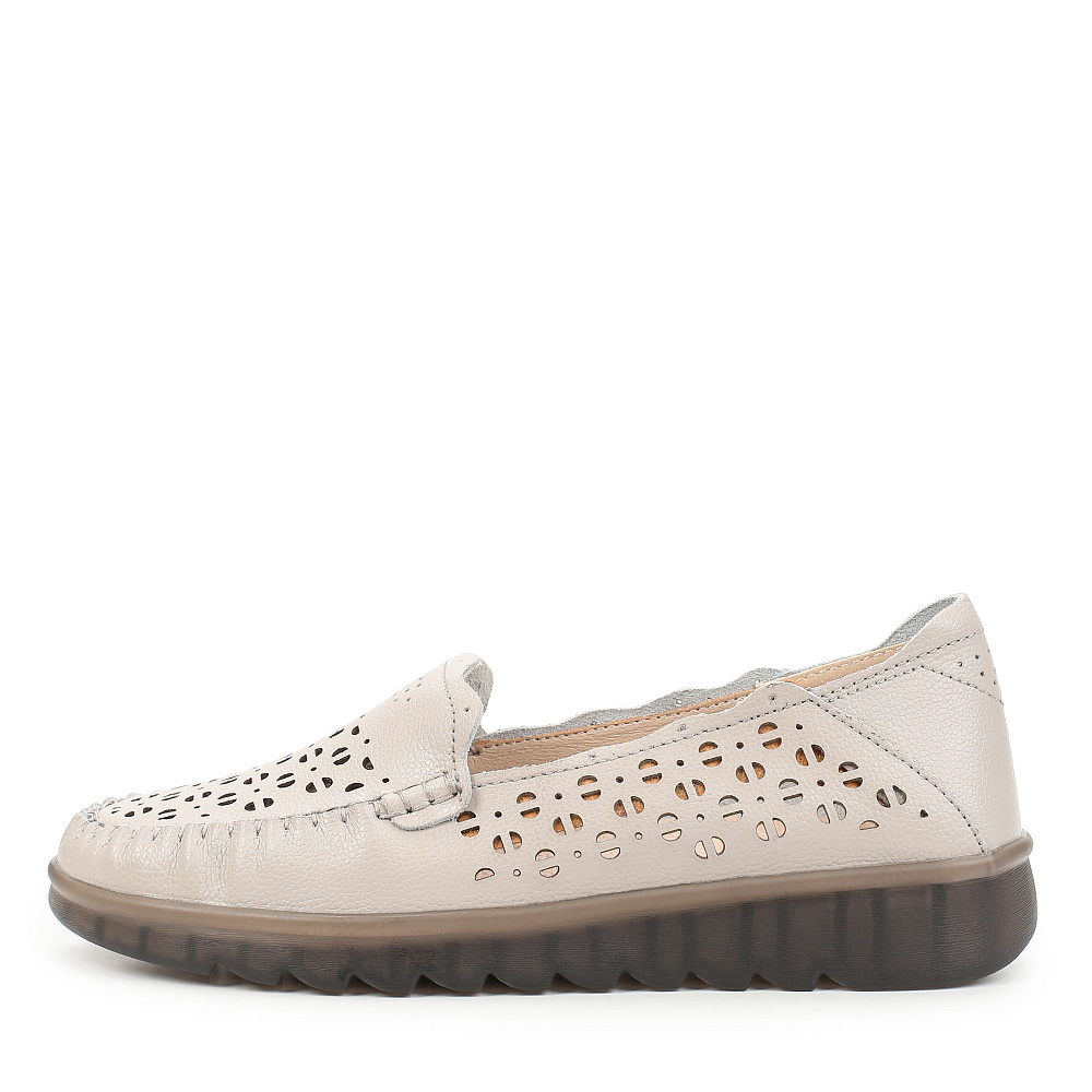 Мокасины женские MUNZ SHOES 12-11WA-001VS серые 39 RU