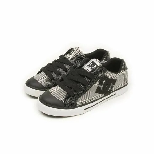 Кеды DC Shoes, размер 9, черный, серый