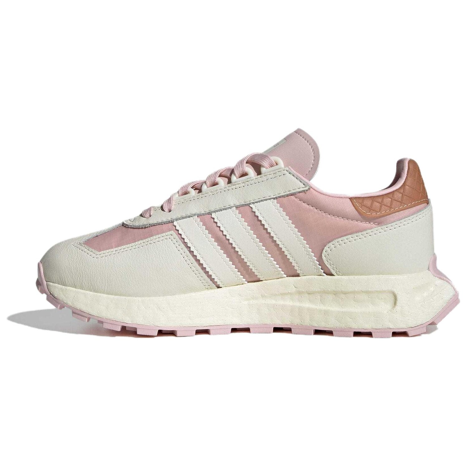 Кроссовки adidas originals Retropy E5 Lifestyle Shoes Women's Low-top Han Jade White/Sand Brown Pink, розовый