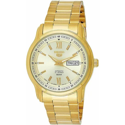 Наручные часы SEIKO SEIKO 5, золотой