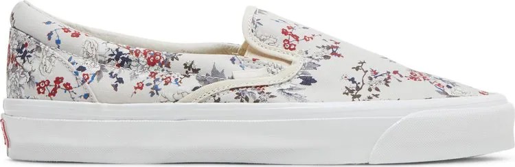 Кеды Vans Kith x Vault OG Classic Slip-On LX Floral, кремовый