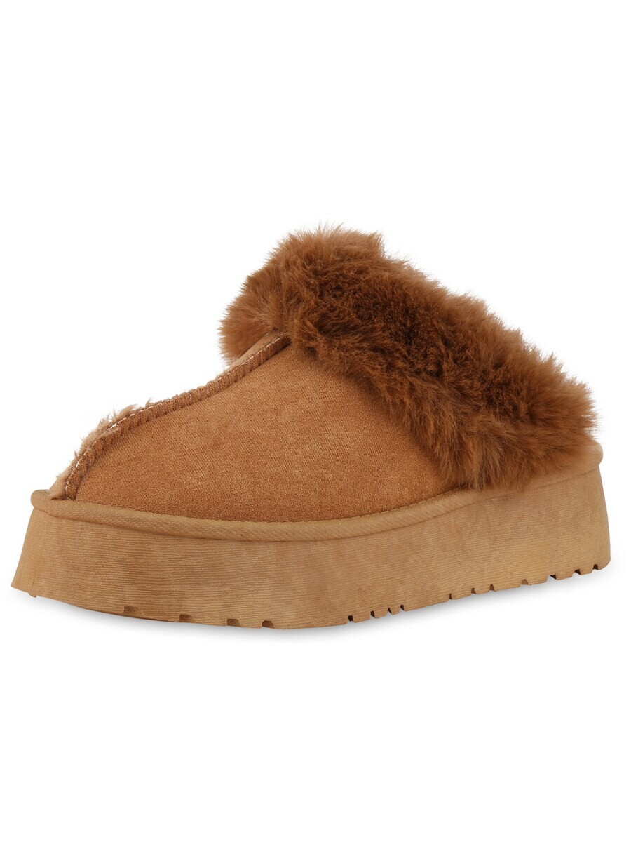 Тапочки Van Hill Slippers Karen, цвет Caramel