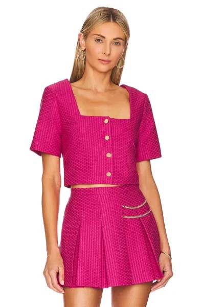 Топ Amanda Uprichard Lenora, цвет Cranberry