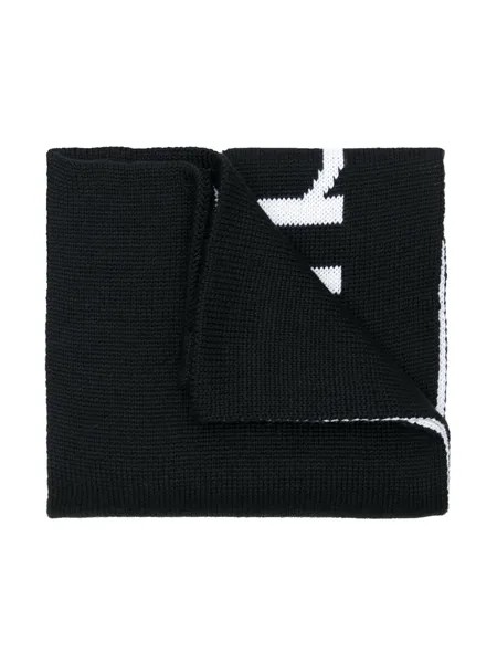Neil Barrett Kids #logo scarf