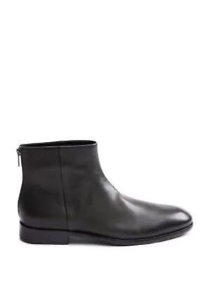 JOHN VARVATOS Мужские черные кожаные ботинки Comfort Nyc с круглым носком на блочном каблуке 10,5 м