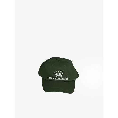 Кепка Stussy 93 Slick Crown Low Pro Cap, размер OneSize, зеленый