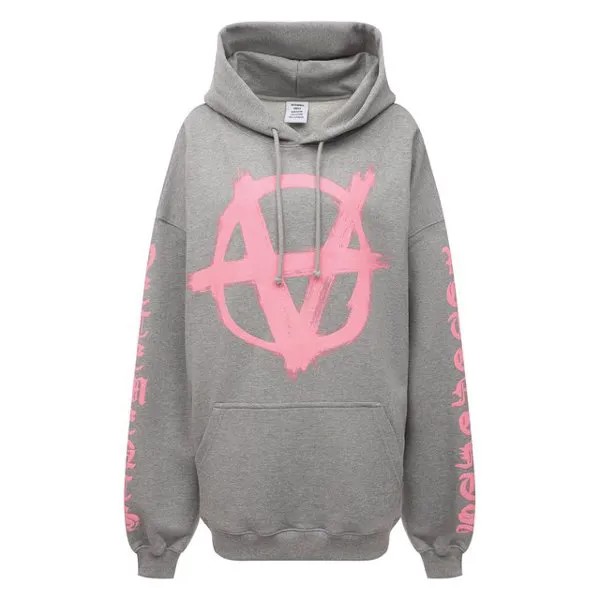 Хлопковое худи VETEMENTS
