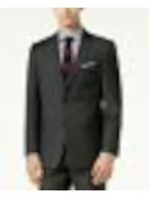 TOMMY HILFIGER Мужской костюм Th Flex серого цвета в клетку из смесовой шерсти, отдельный пиджак 38L