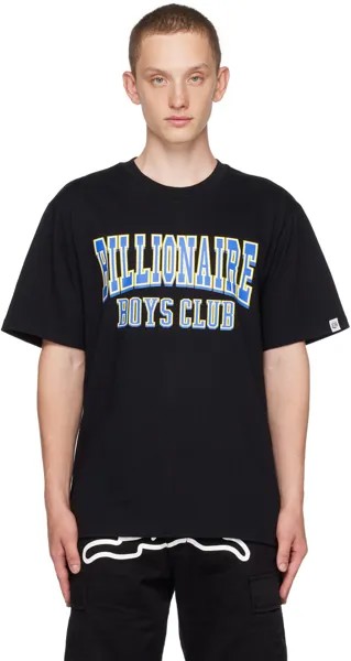 Черная университетская футболка Billionaire Boys Club