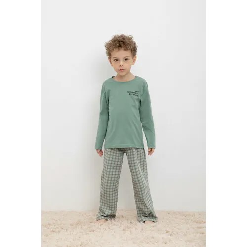 Пижама  crockid, размер 56/98, зеленый