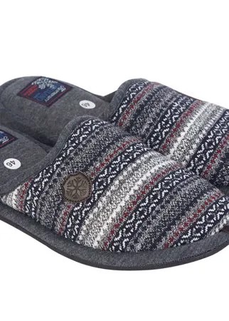 Домашние тапочки мужские Hoff 2574 серые 41-45 RU