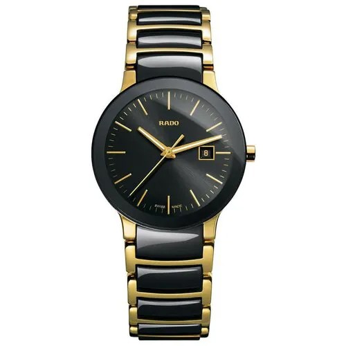 Наручные часы RADO Наручные часы Rado 01.111.0930.3.015, черный, золотой