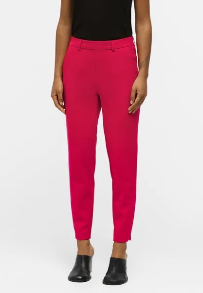 Брюки OBJLISA SLIM Object, цвет viva magenta