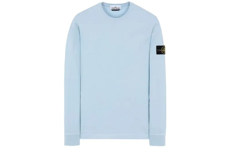 Свитшот унисекс небесно-голубой Stone Island, голубой