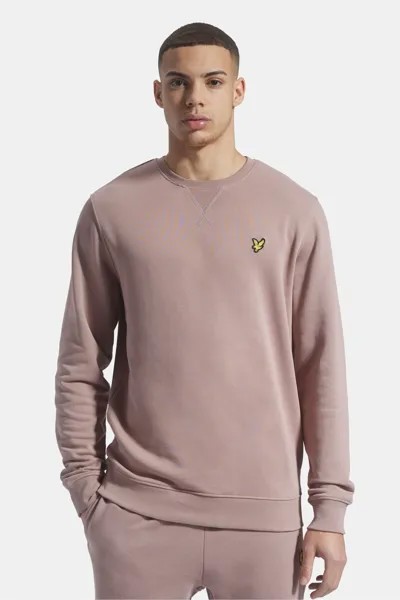 Оранжевый свитшот с круглым вырезом Lyle & Scott, оранжевый