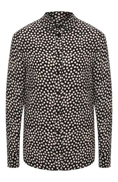 Шелковая рубашка Saint Laurent