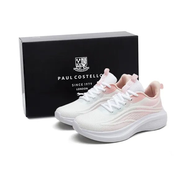 Кроссовки PAUL COSTELLOE Lifestyle Shoes Unisex Low-top, цвет White and Gray Dual Mesh