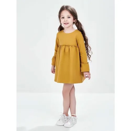Платье Mini Maxi, размер 104, желтый