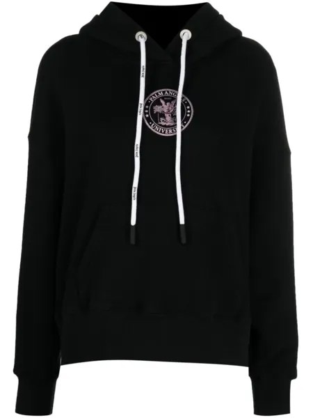 Palm Angels худи College с логотипом, черный