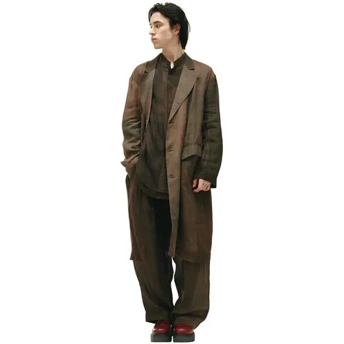 Ziggy Chen Пальто с накладными карманами 48