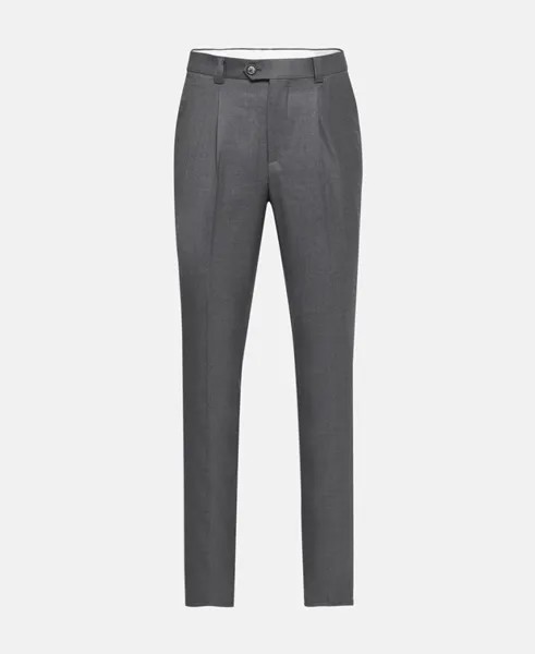 Шерстяные брюки Brunello Cucinelli, серый