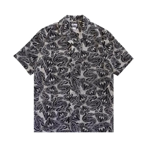 Рубашка Billionaire Boys Club Dollarsdiamonds Woven Shirt, черный